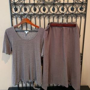 Pure Jill J Jill Chocolate 🍫 2 Piece Set